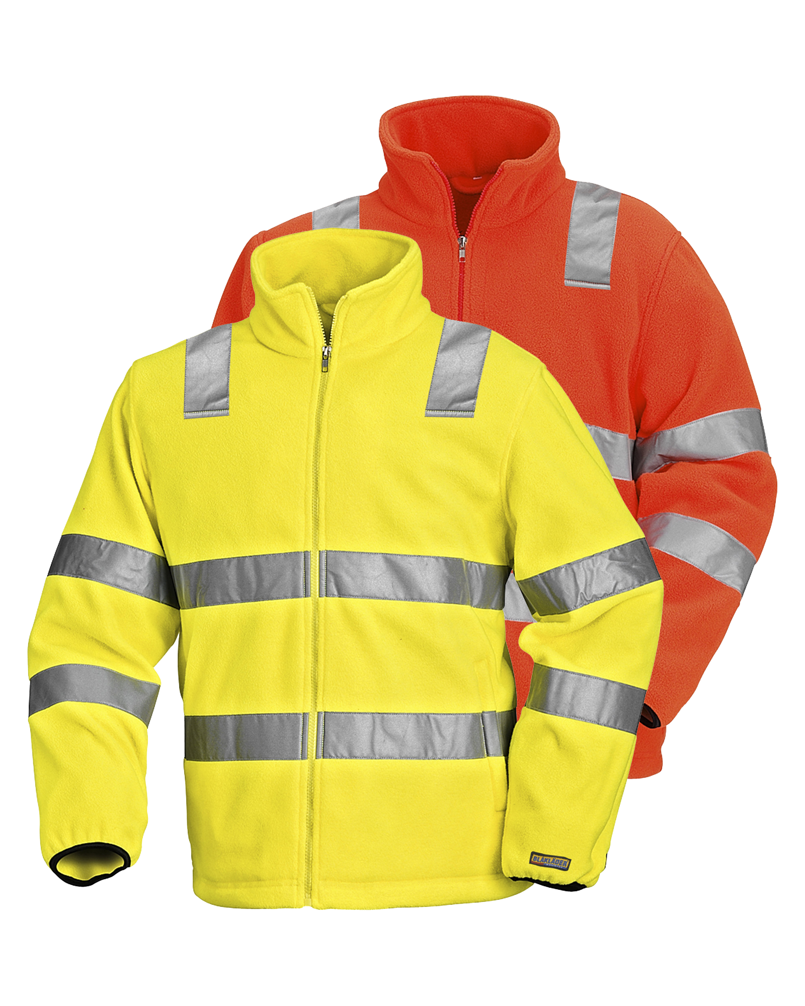 FLÍSJAKKI GULUR EN471 L