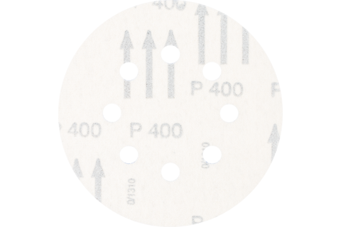 Fiberskífa 125mm 8 gata gr400