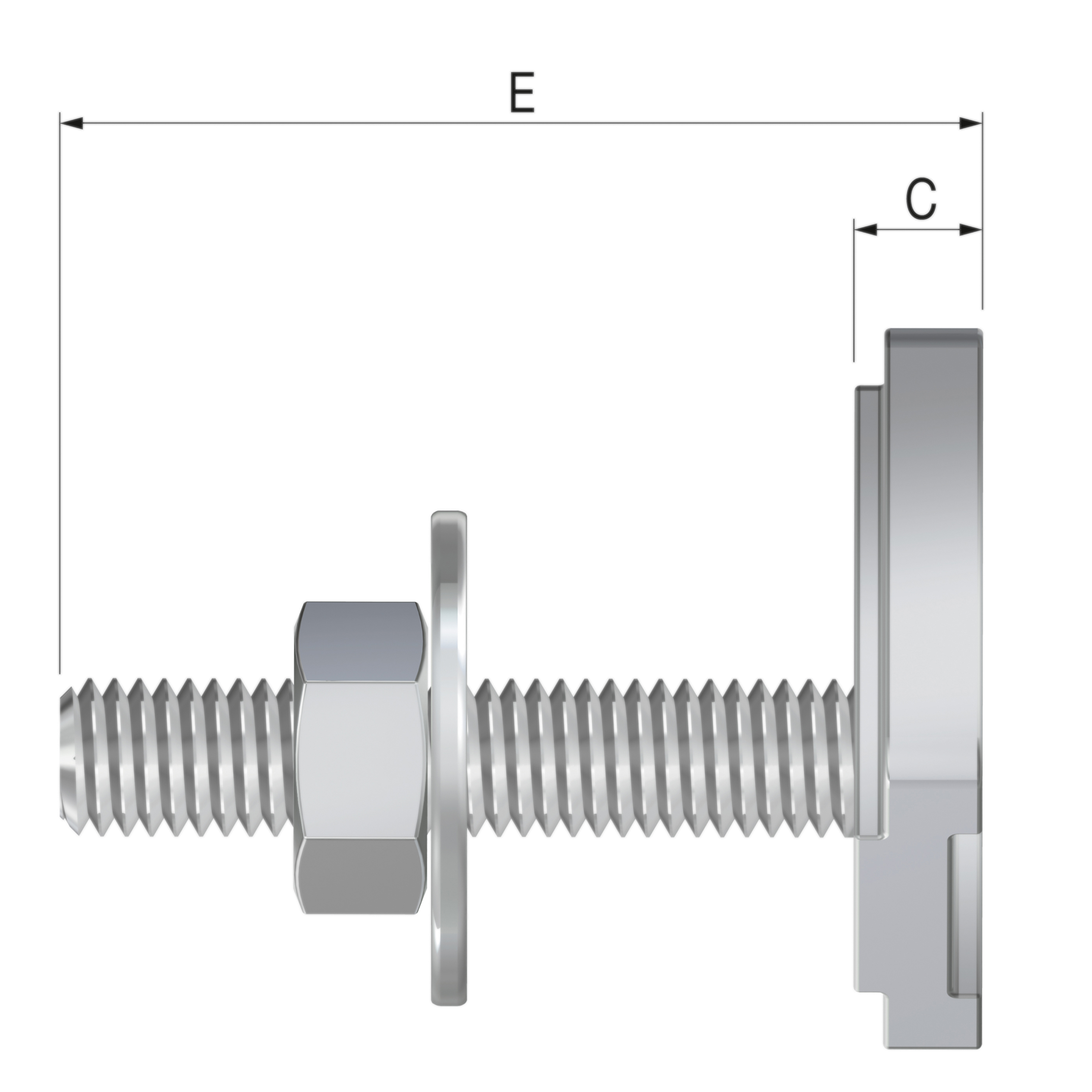 BRAUTARBOLTAR  10 x 60  HBS