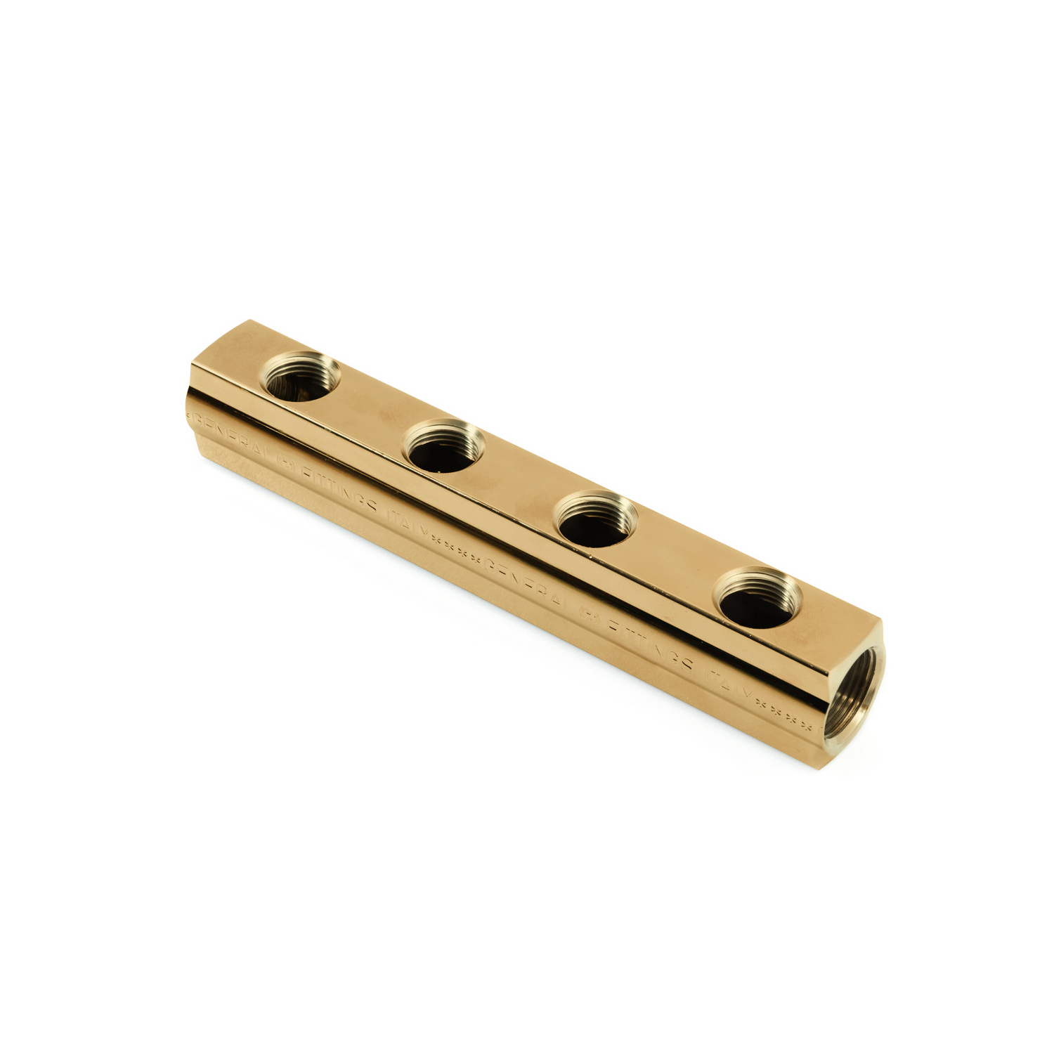 Neyslu/Miðstöðvarkista 1" x 1/2" 8 stúta 