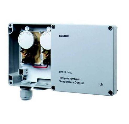Hitastillir f. þakrennur min/max -10 / +15°C DTR3102 IP65