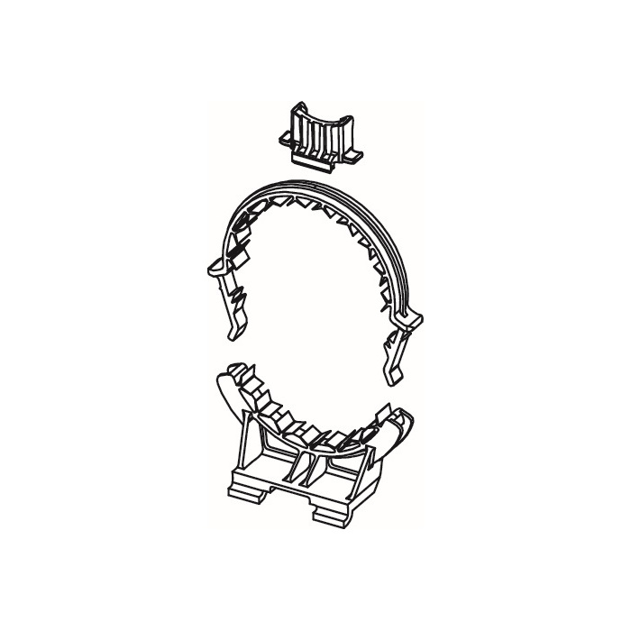 TECE festing fyrir beygju í wc kassa