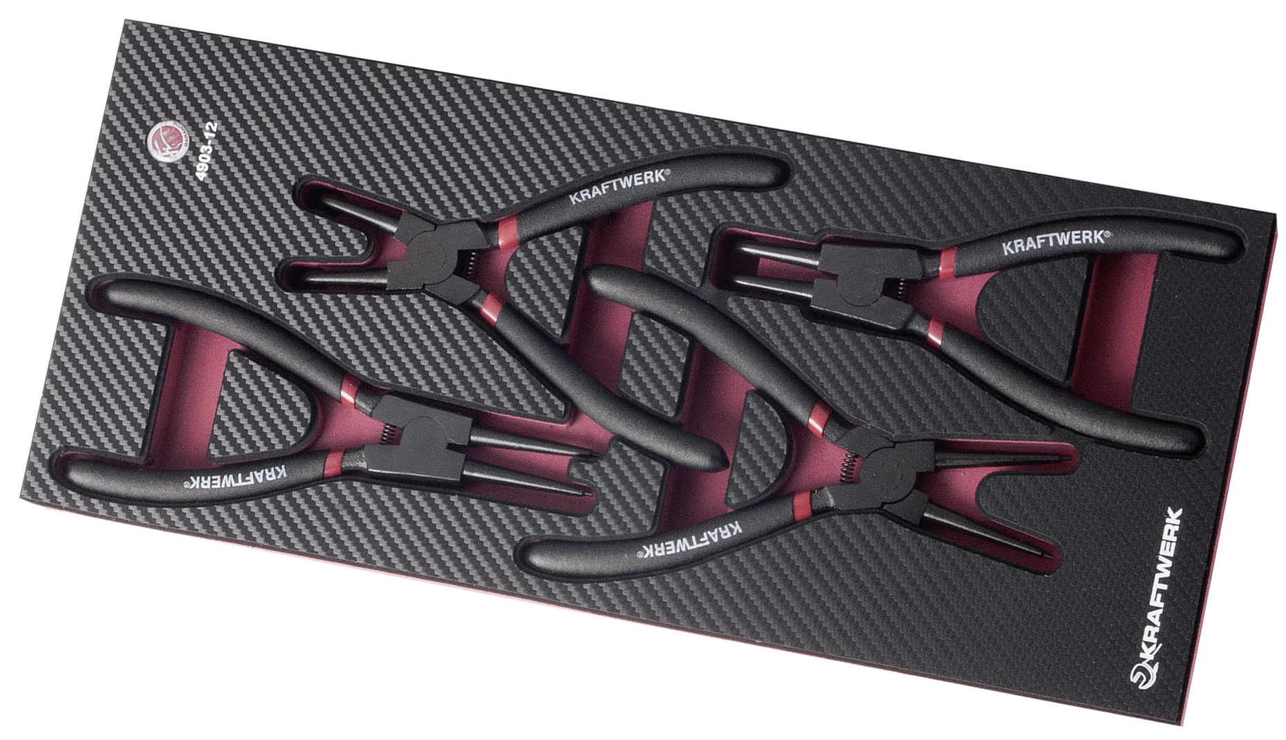 Bakki í skáp 4stk splitttangir