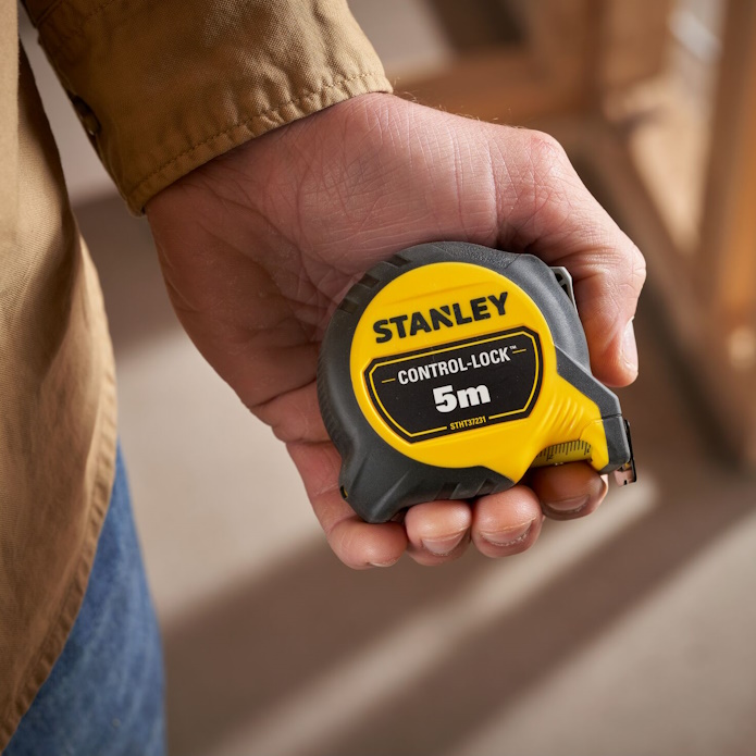 Málband 5M Control lock 25mm breitt