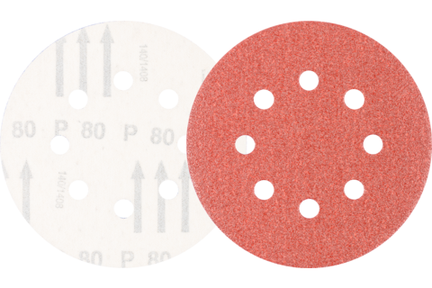 Fiberskífa 125mm 8 gata gr80