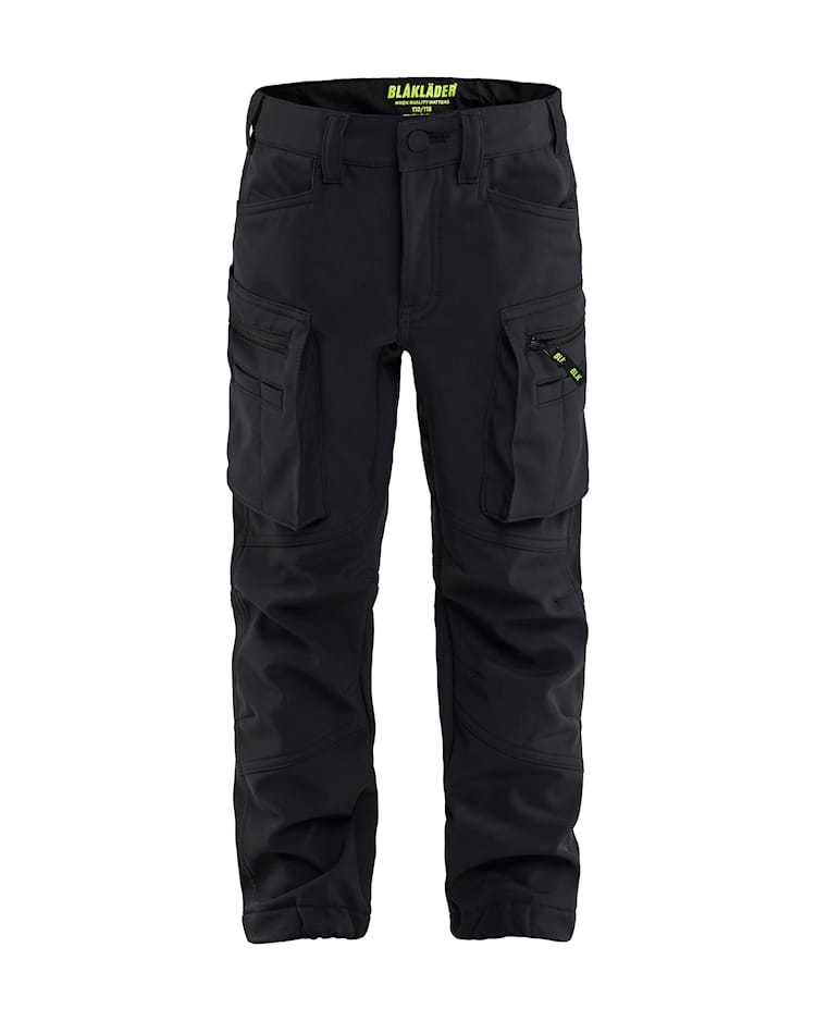 BARNAVINNBUXUR  SOFTSHELL C110/116