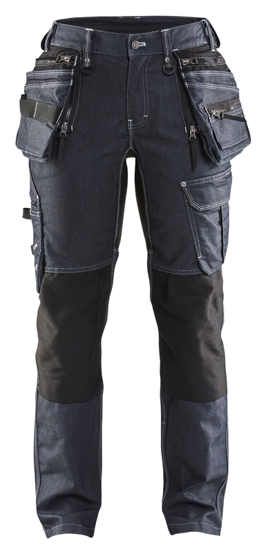 KV.VINNUBUXUR STRETCH NAVY C34