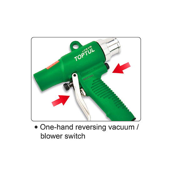 Sog- og loftbyssa átta hluta 90PSI
