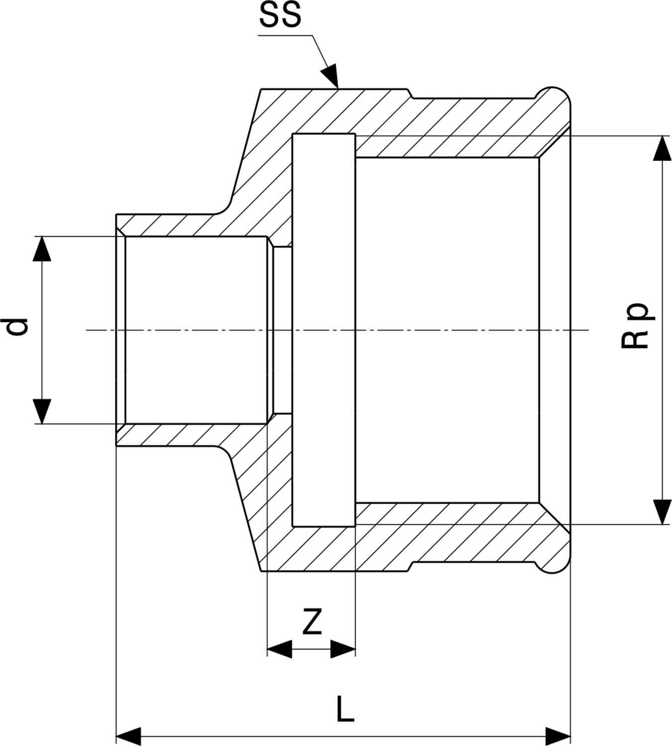 M-STÚSS  1/2 x 15mm
