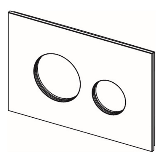 Tece Glass Cover White 