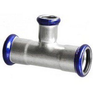 Té 88,9x54x88,9mm Ryðfrítt