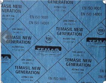 Temasil plötupakkning 0,50mm