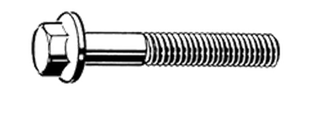 FLANGSBOLTI 8.8 ZINK 12X40