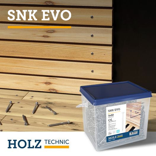 Tréskrúfa SNKEVO 5x90 FATA 600stk C4