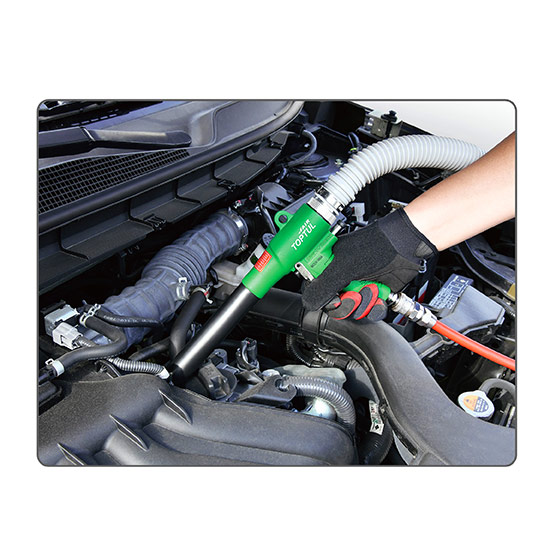 Sog- og loftbyssa átta hluta 90PSI