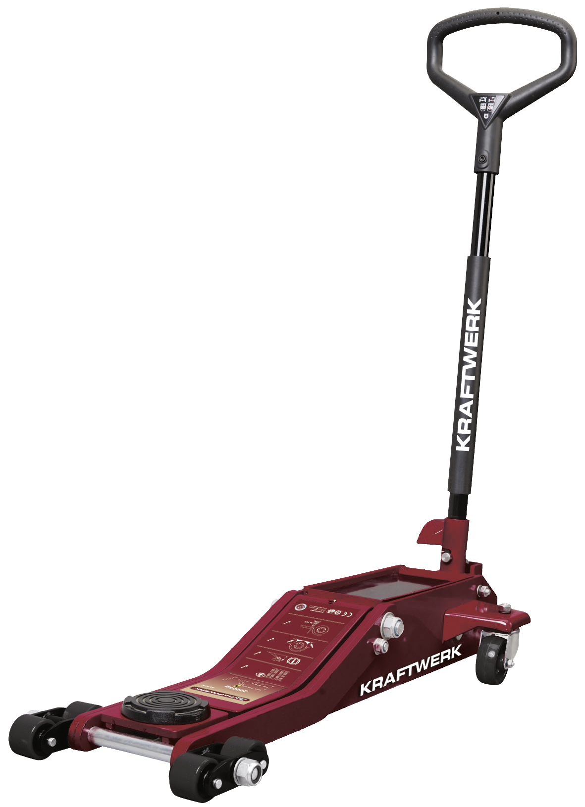 Hjólatjakkur 2,0 tonn extra