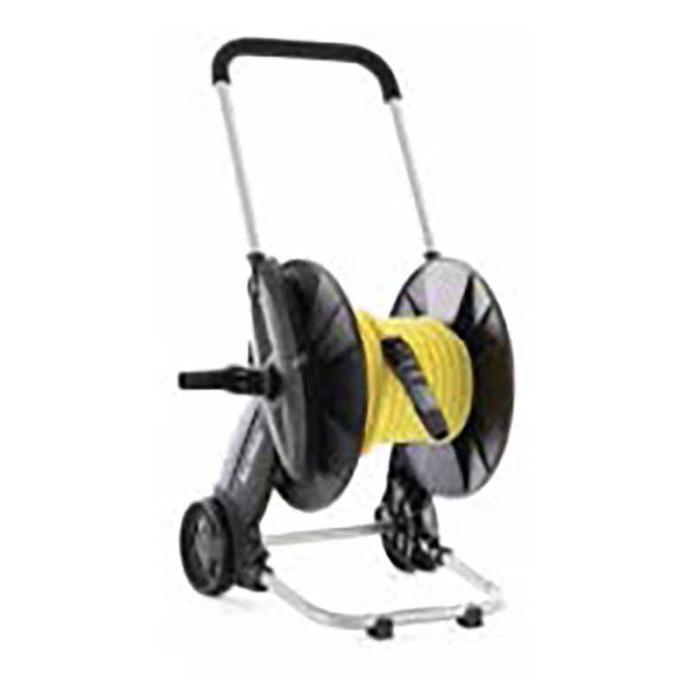 Slönguhjólasett Bamboo forte gul 23m m.úðabyssu