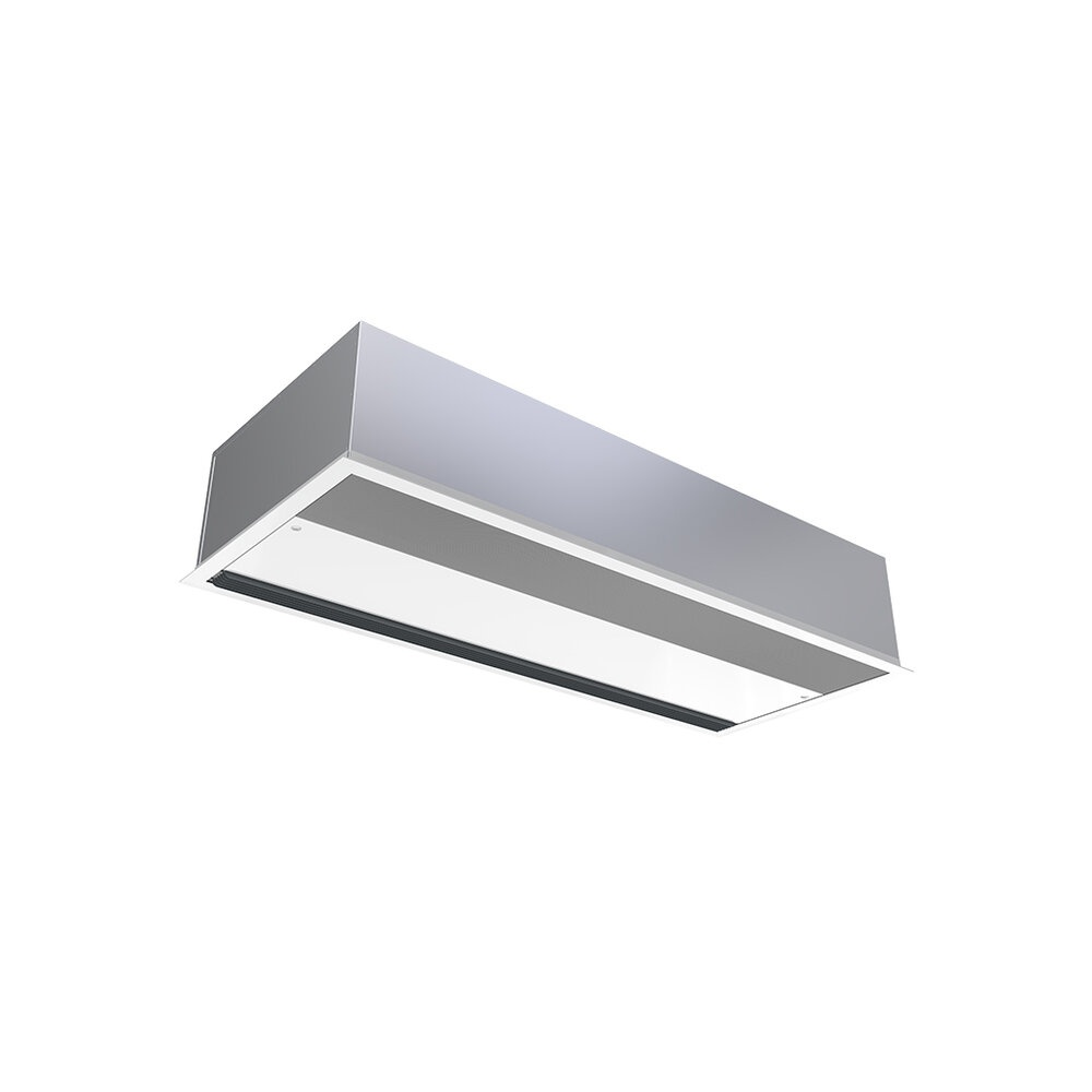 Dyrablásari 2m 28kW innfeldur í kerfisloft 207x65x30cm 80/40