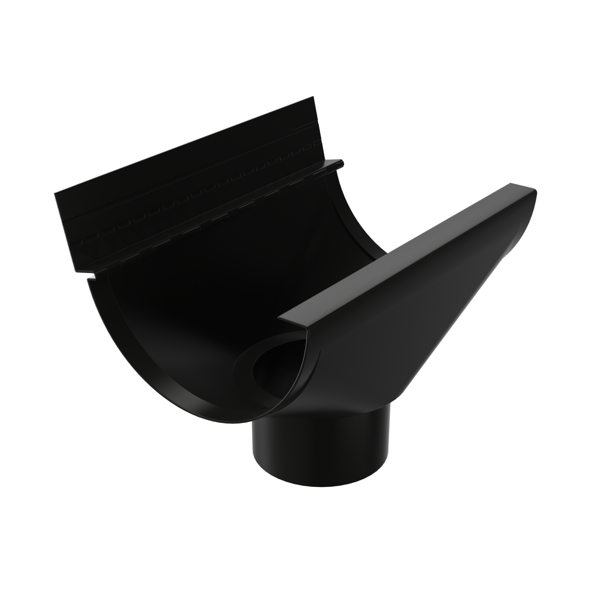 Stútur 70 beinn svartur