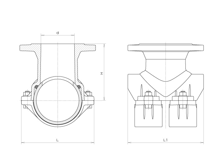 BORBAULA FLANGS 180-80