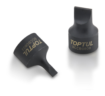 Toppur 1/4" Rauf 8mm Svartur