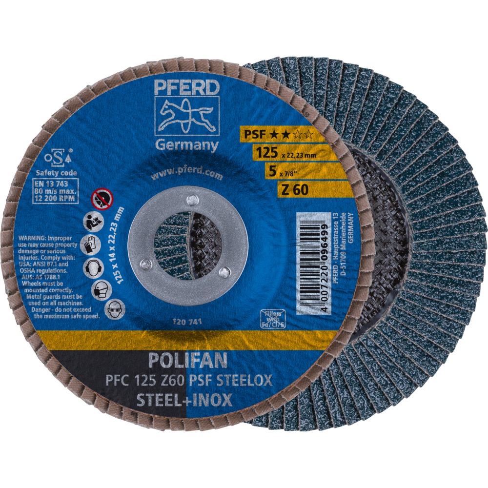 Flipaskífa 125  60Z Pferd PSF 