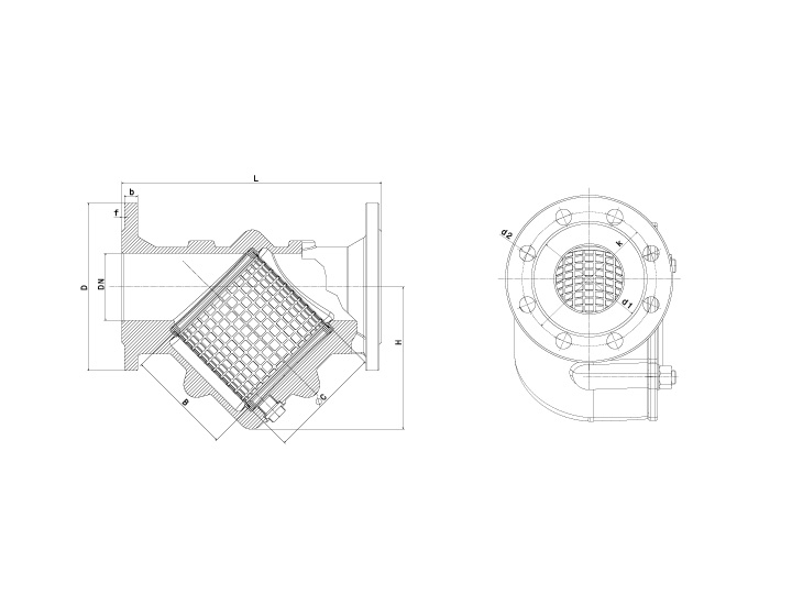HAWLE FLANGSSÍA DN 65