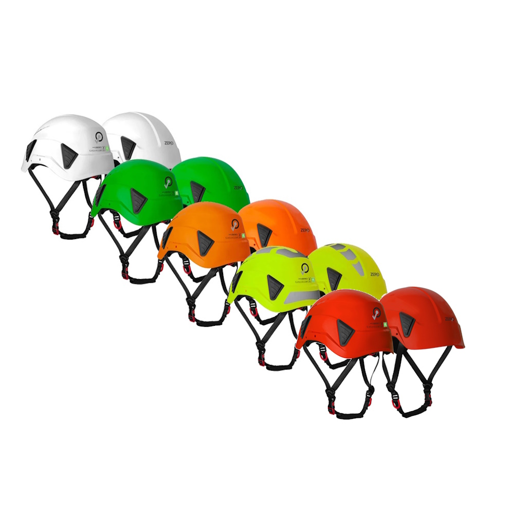 Hjálmur Zero EXO Orange Volt Sýnileika