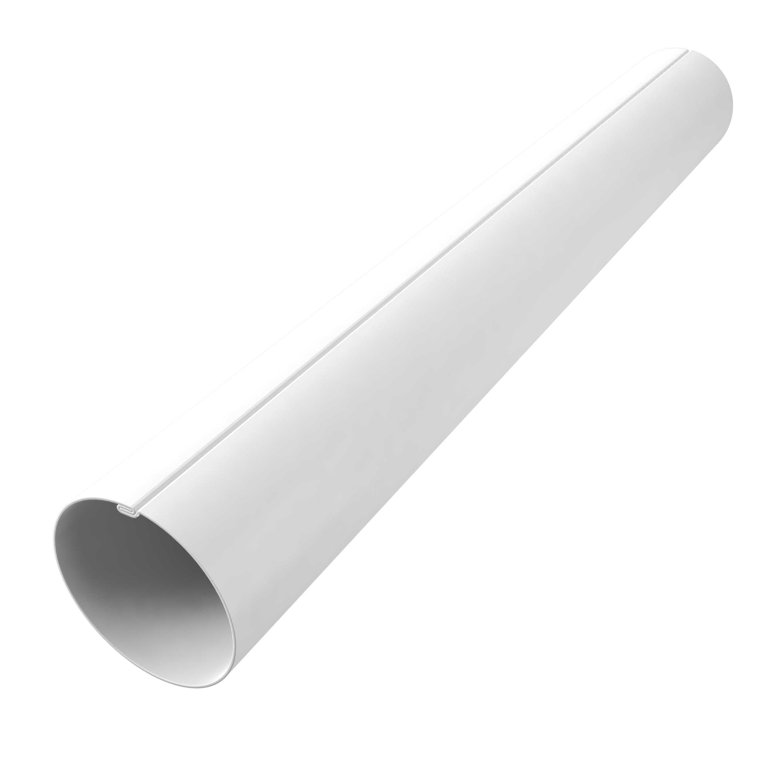 Niðurfallsrör 70 hvítt