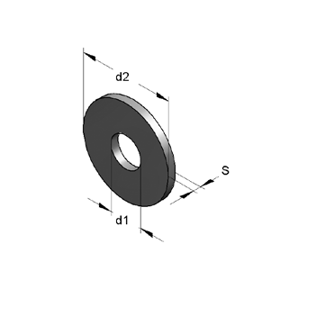 Skinnur 6,4 x 12 x 1,6 mm