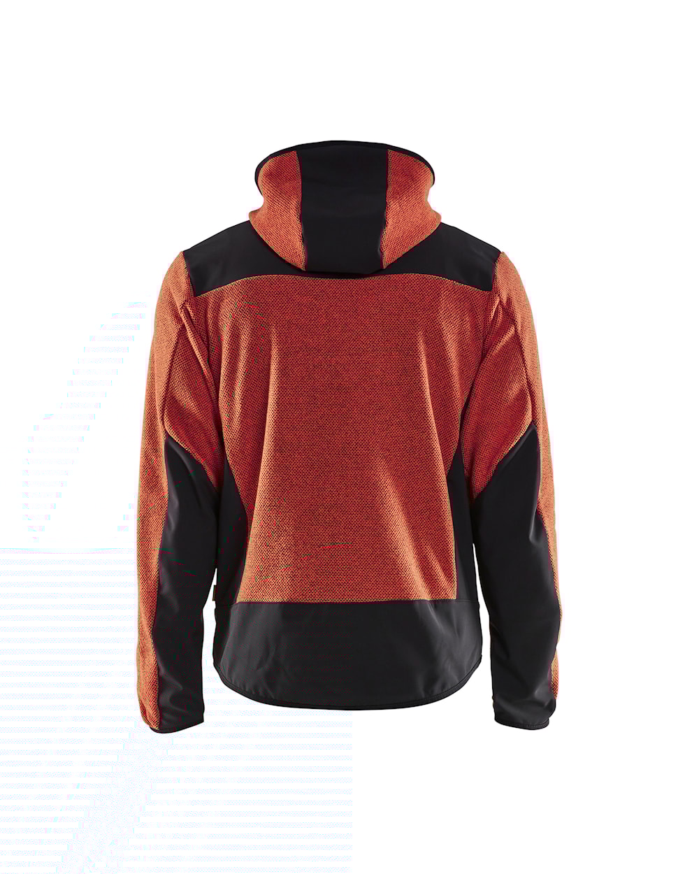 Prjónajakki m/hettu softs d.gr./black 3XL