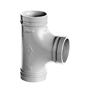 Gróp té 11/4" galv (ks)