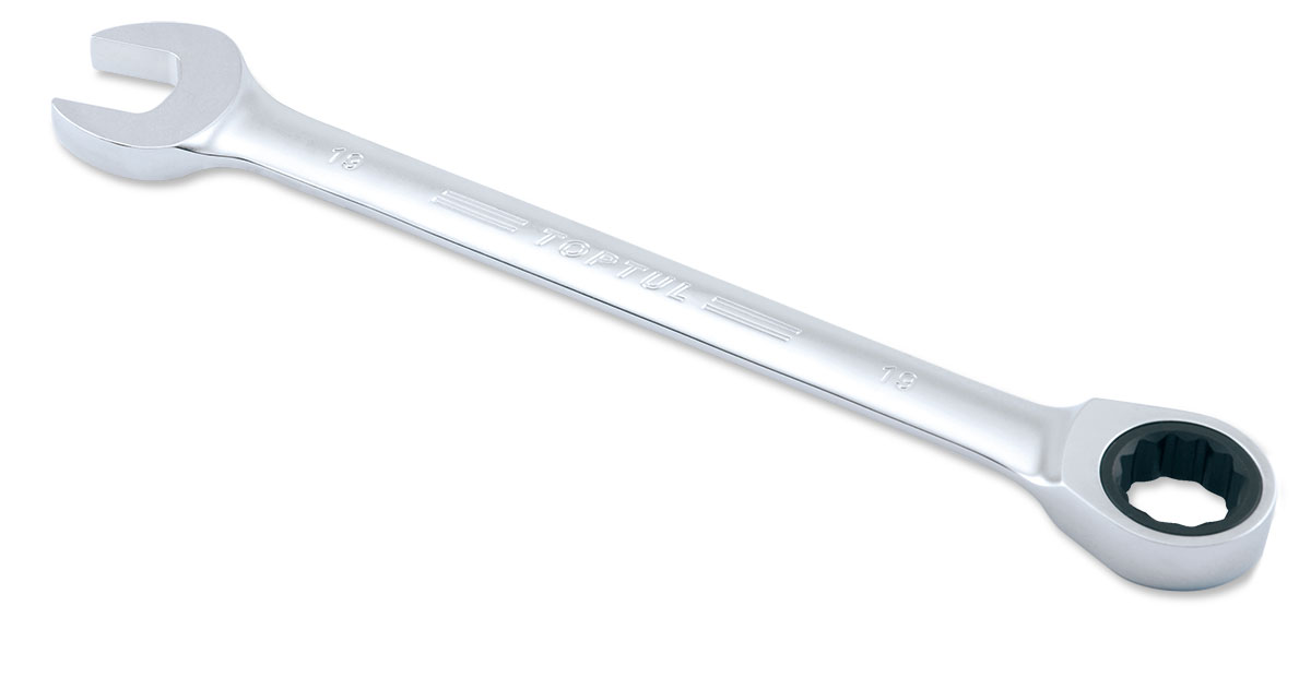 Skralllykill PRO 17 mm L:223mm