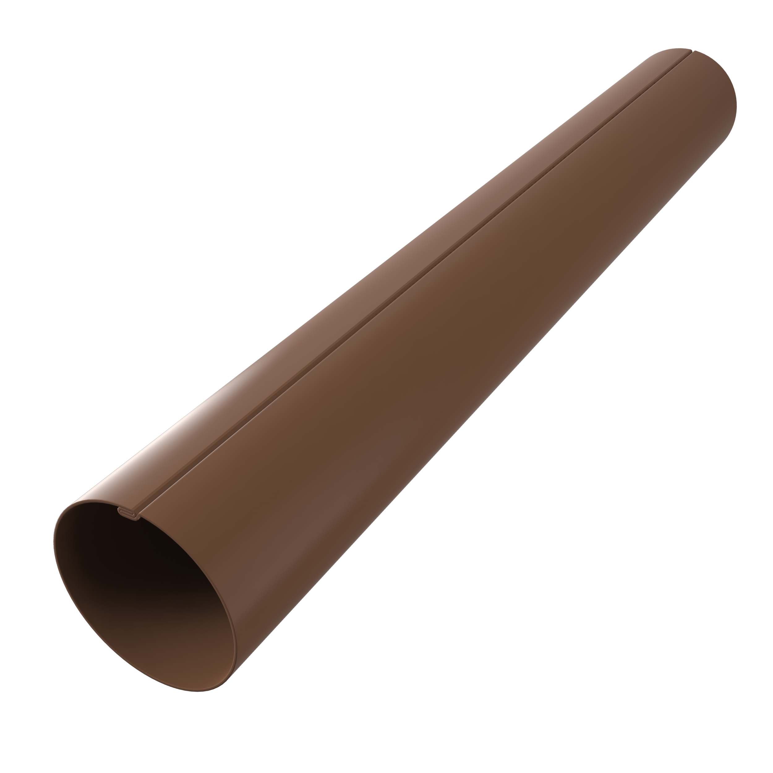 Niðurfallsrör 70 Brúnt