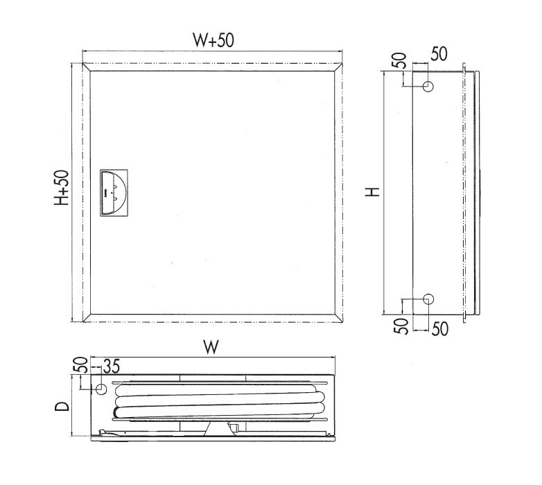BRUNASL.3/795x795x110 19mm 25m