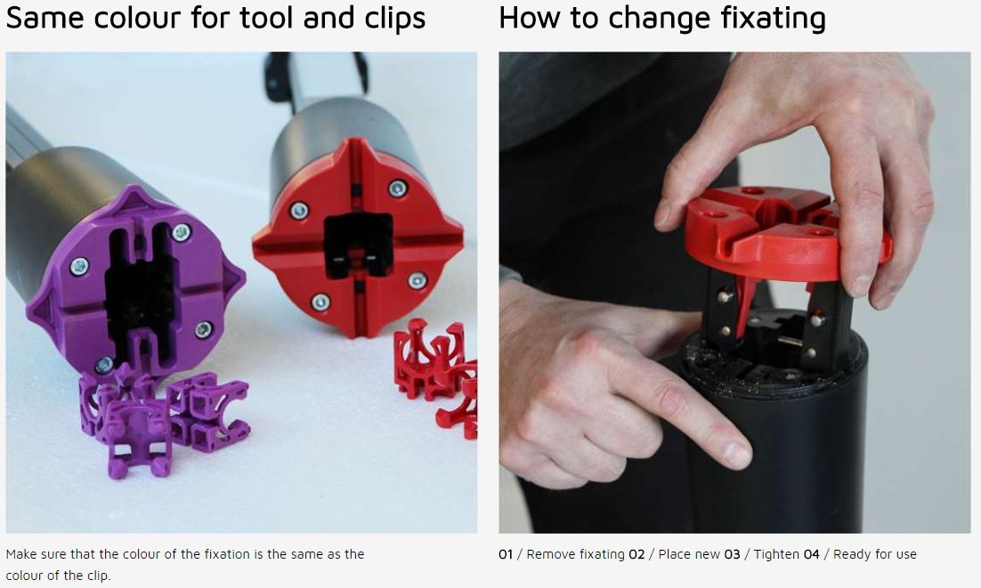 SMARTCLIP HEFTARI PROFILE 8MM