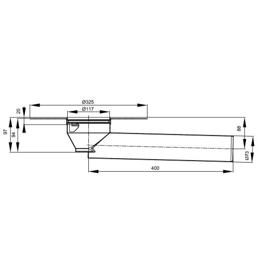 ACO RF Svalanf DN70H