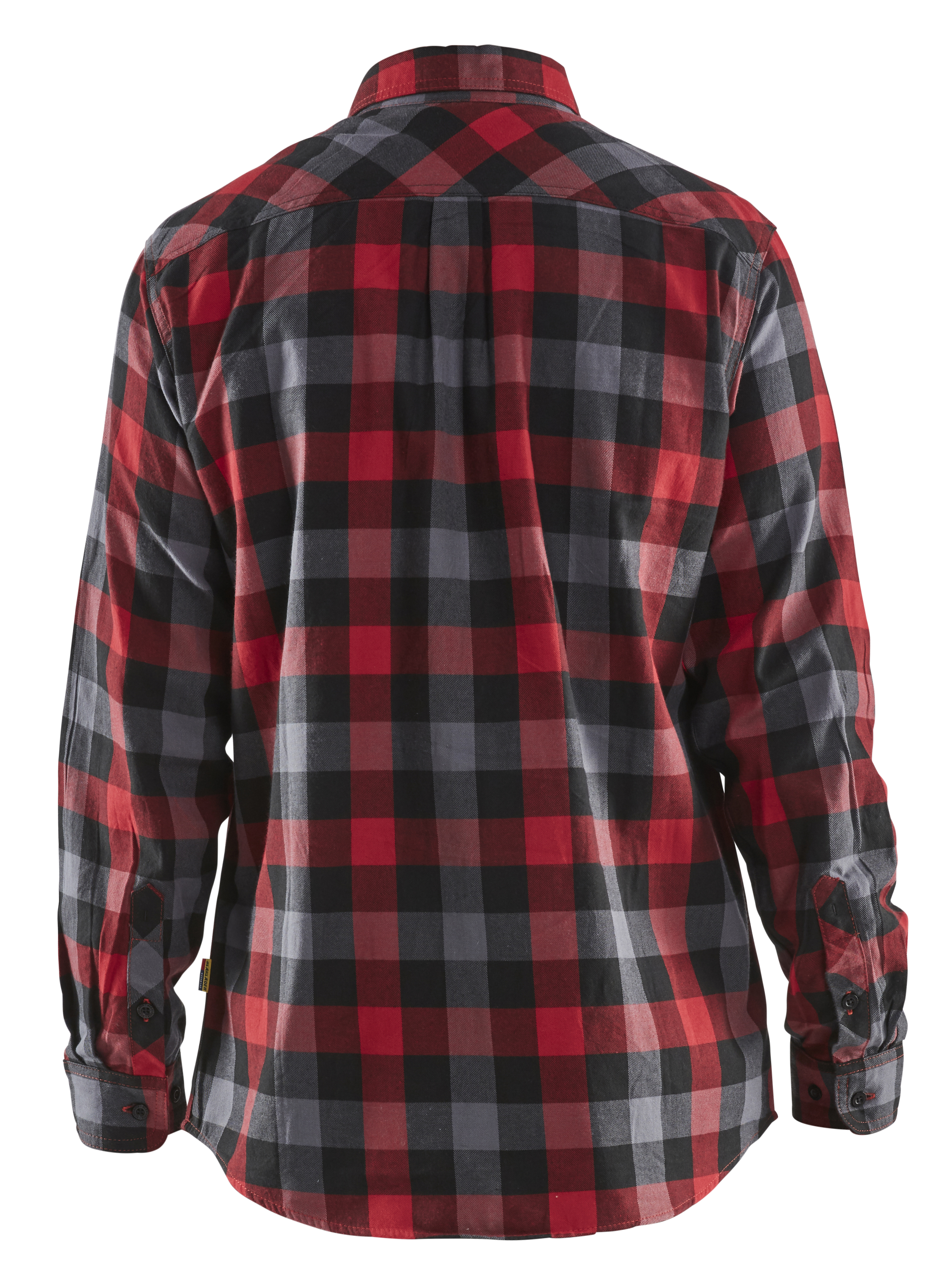 Flannelskyrta rauð L