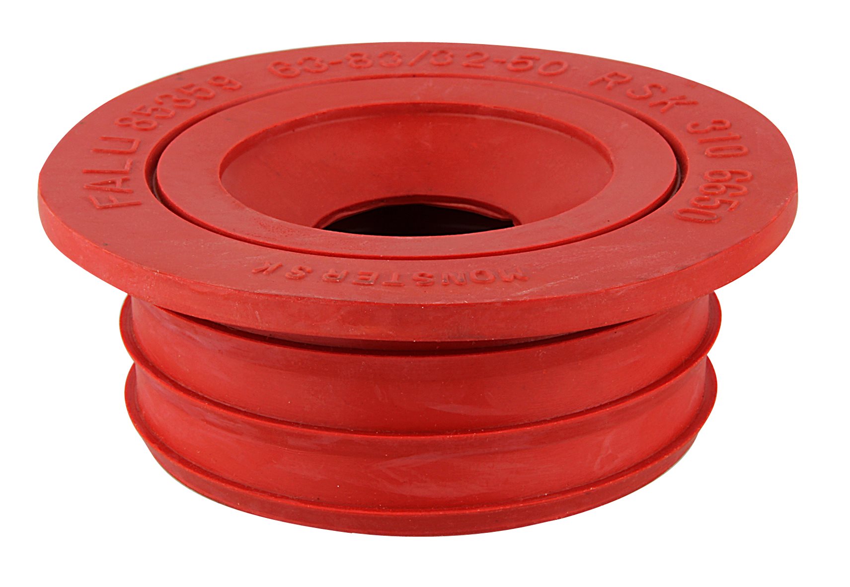 Gúmmín.83-64/40-50 Rauður