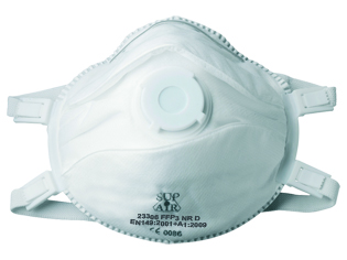 Rykgrímur FFP3 m.ventli 5stk