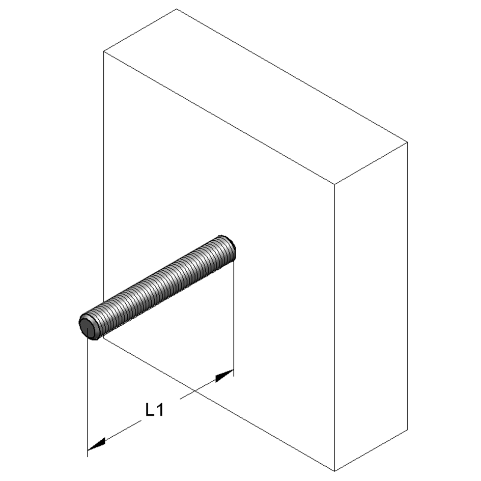 Snittteinn  8mm x 2m