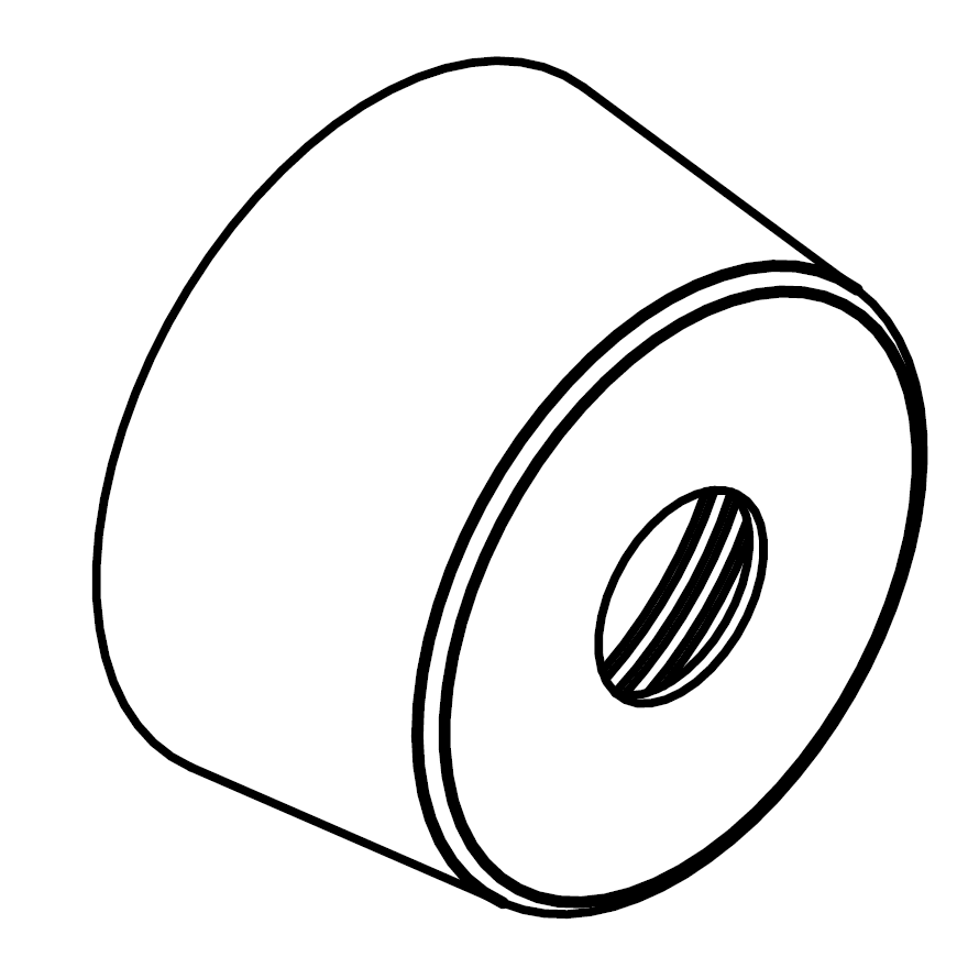 PPr FS Dós f/sprink stút 1/2"