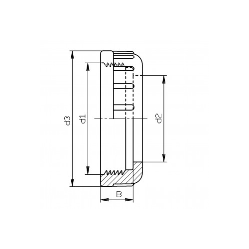 Ró F.Union DN40 UPVC