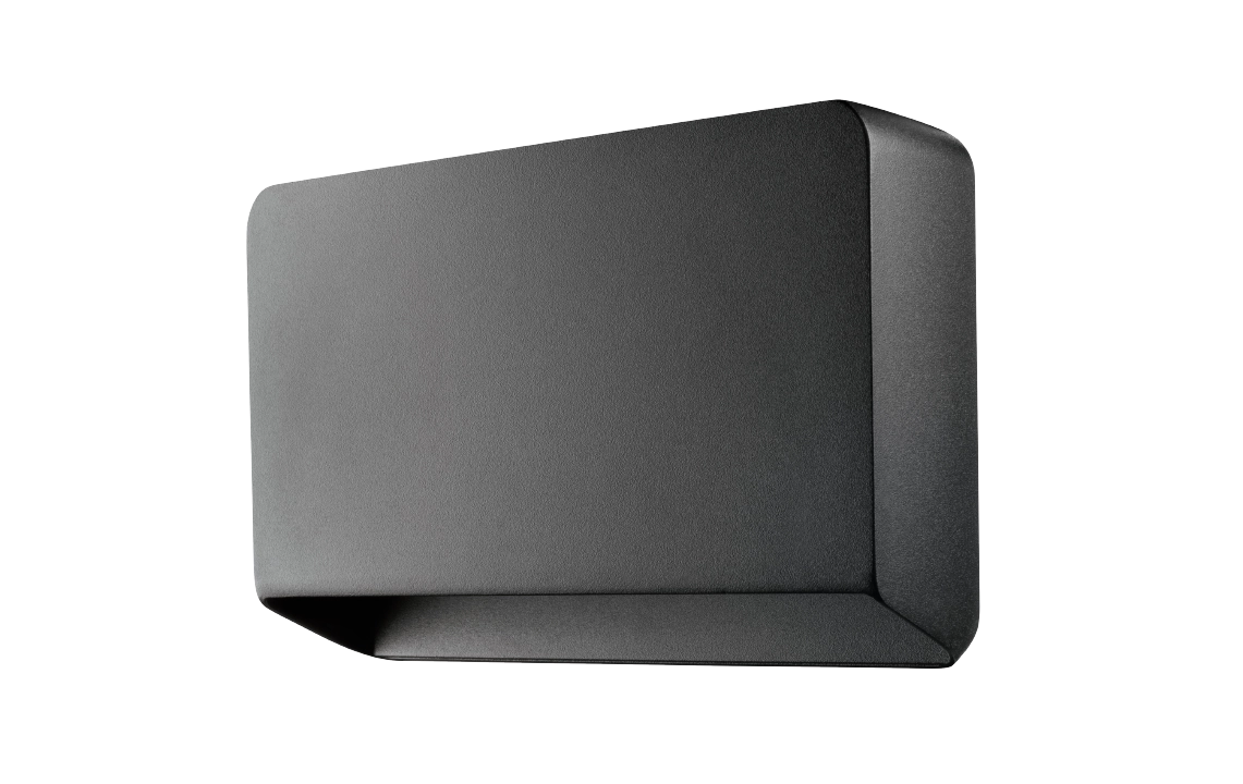 Arlon Square 4000K Svart 10W 1030lm IP65 IK10 