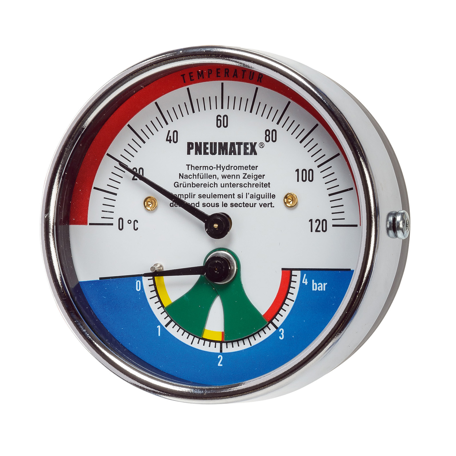 Hita- og þrýstimælir TH