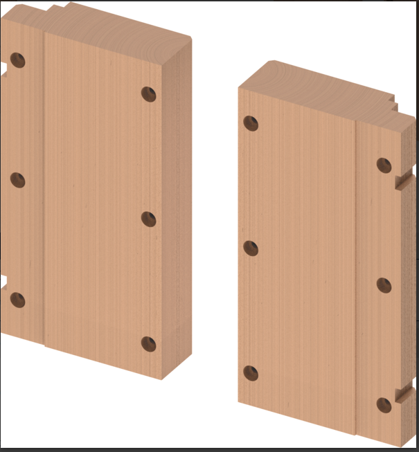 TECE Plötur fyrir slár f. hreyfiham.