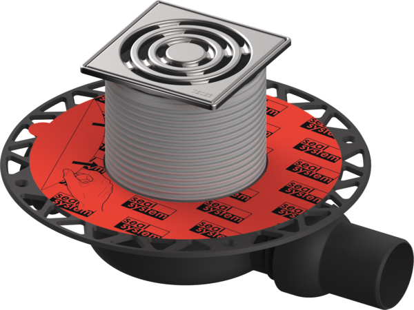 Gólflás 50mm V Flatt TC S110 Gegnumst. m.blöðku