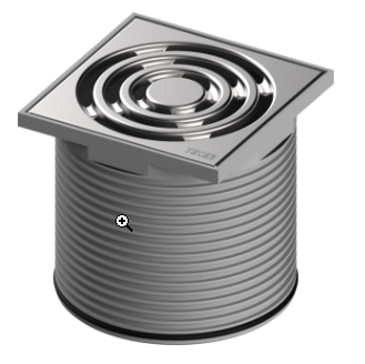 Toppur 100mm TECE Drainpoint S