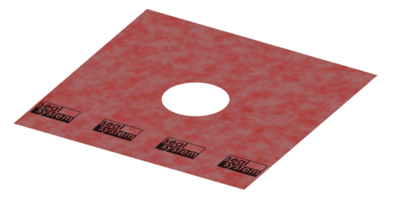 Dúkur fyrir TECE Drainpoint Seal System