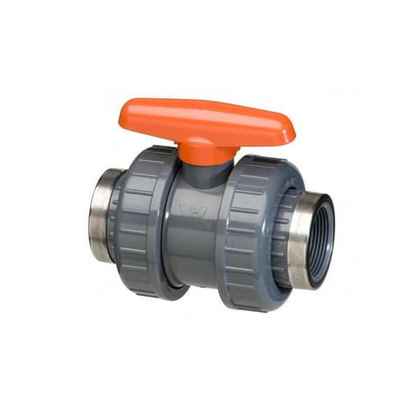 Kúluloki M. 2Union 3/4" UPVC